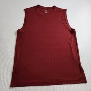 tek gear Men's Sleeveless Tank Top - Maroon